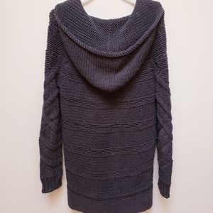 Heavy knit cardigan